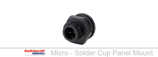 Solder Cup Panel Mount